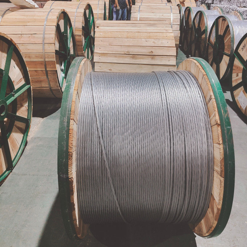 Lb40 Aluminium Clad Steel Wire Strand Acs For Opgw , SGS / BV Certification