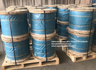 ISO Galvanized Steel Strand For Orchard , Galvanized Steel Cable Packed On Reel