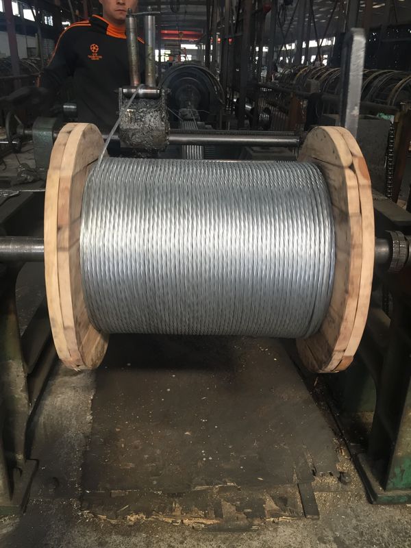 Grade700-1300 Galvanized Steel Wire Strand for stay wire 7/3.25mm 7/4.0mm