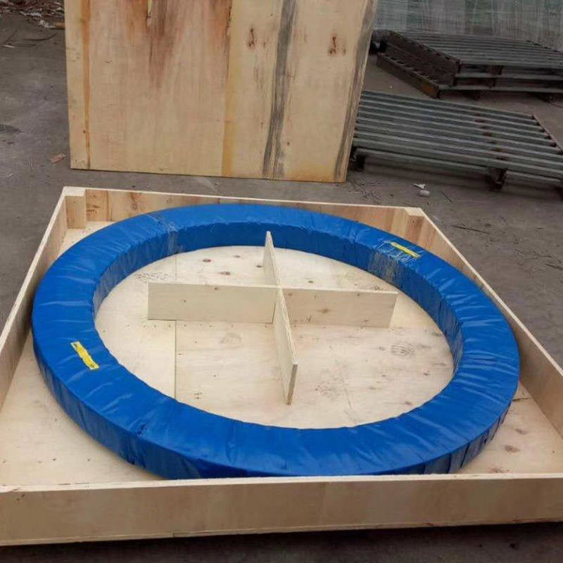 Four Point Contact Single Row Ball Slewing Bearing For Trailers