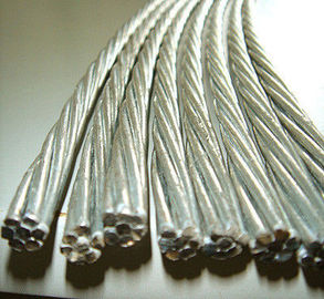 alambre de acero galvanizado 0.5mm-5.0m m Rod, MPA 1000-1750 de la resistencia a la tensión del cable