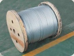 Cable galvanizado brillante del filamento de alambre de individuo con el paquete de 2500 Ft/Reel o de 5000 Ft/Reel