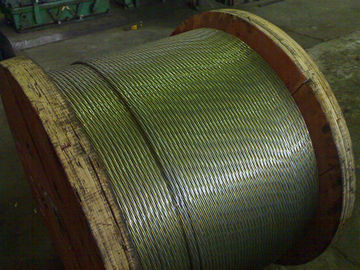 Filamento de alambre de acero revestido engrasado alto carbono del cinc para el conductor de ACSR